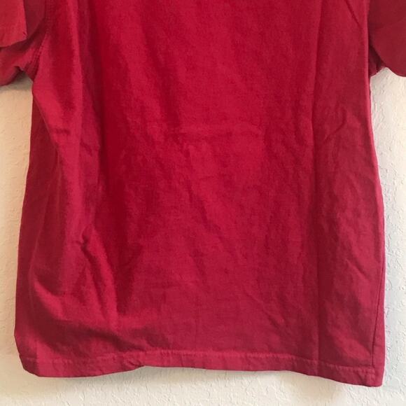 Cambridge University M men authentic red t-shirt vintage - Picture 8 of 8